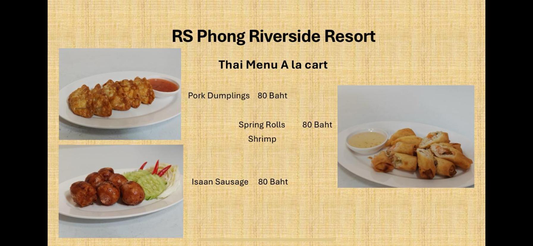Rs Phong Riverside Resort Khon Kaen Eksteriør bilde