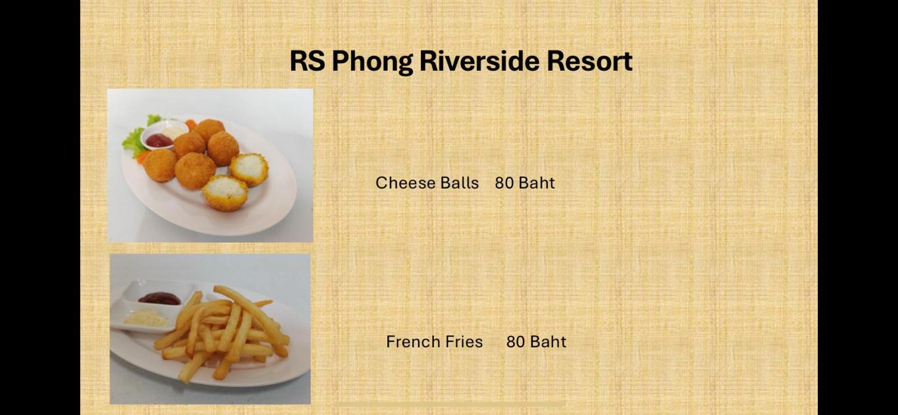 Rs Phong Riverside Resort Khon Kaen Eksteriør bilde